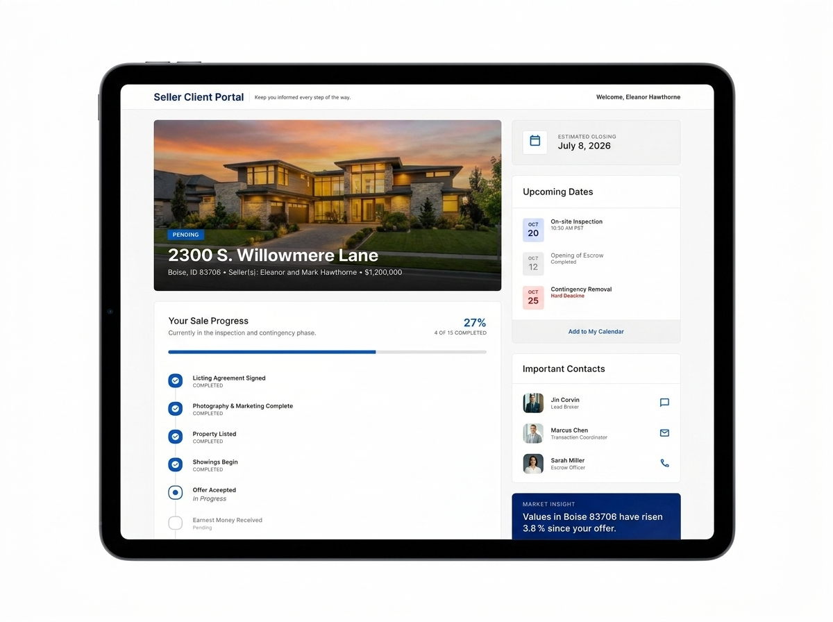 RealClose.io Client Portal